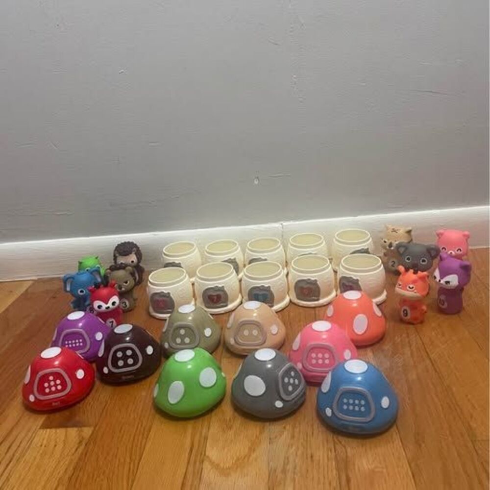 Mushroom Counting Sorting Matching Toy Learning - Picture 3 of 6